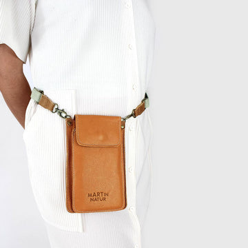 Bolso Bandolera Delamo Cuero
