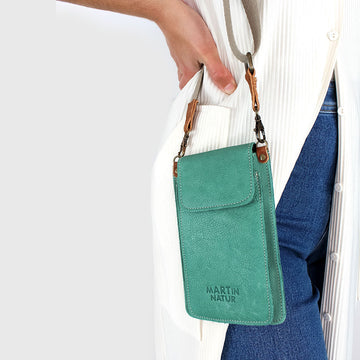 Bolso Bandolera Delamo Agua Marina