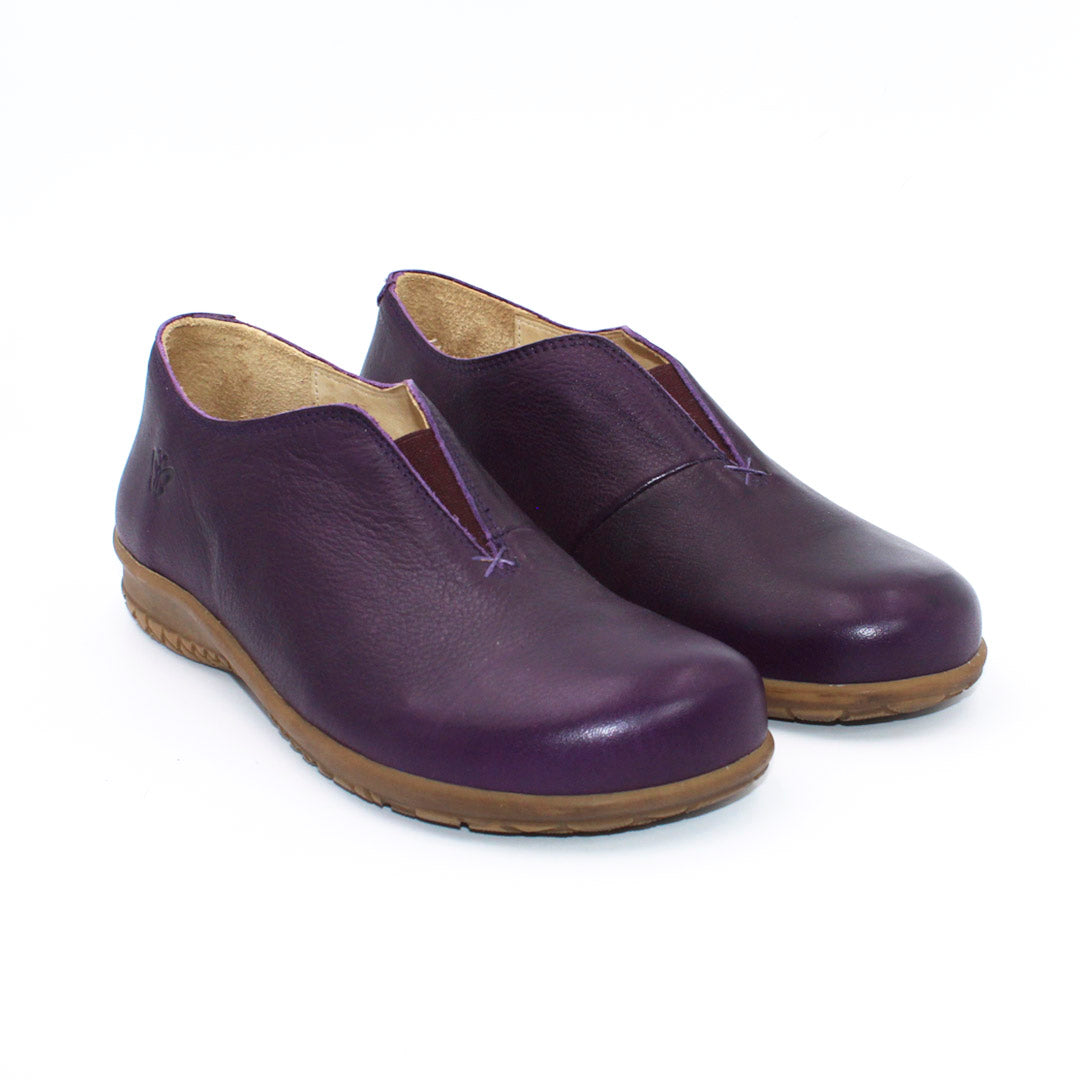 MN-Laos Komfortschuhe-Slipper Lavendel