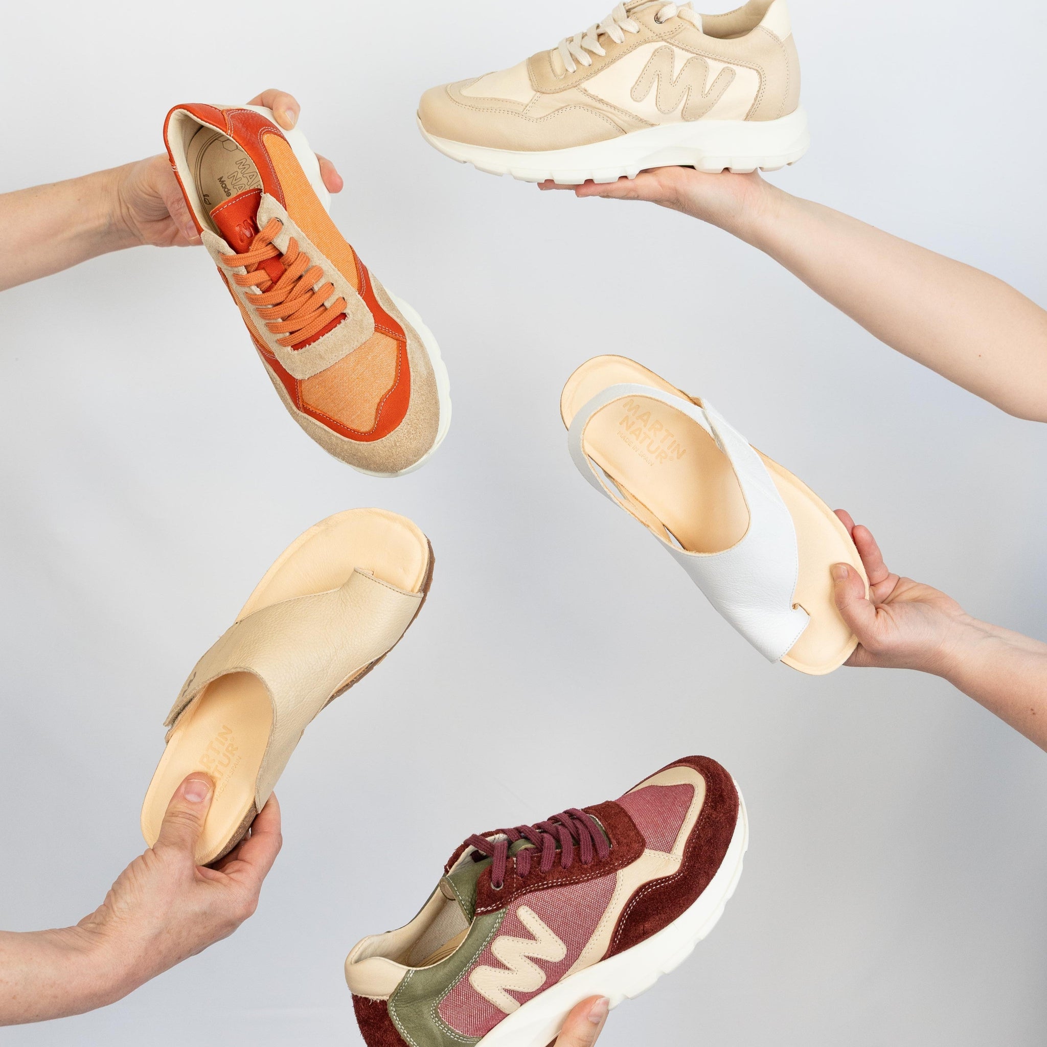 Atmungsaktive Sommerschuhe aus Naturleder – natürlich leicht