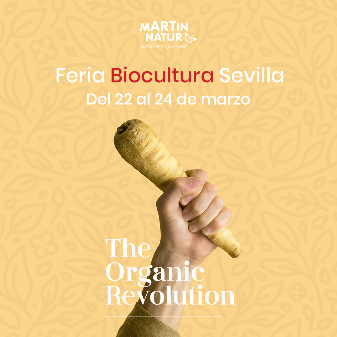 Del 22 al 24 de marzo Martin Natur estará en BioCultura Sevilla