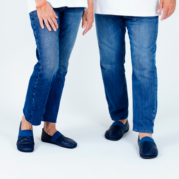MN-Apache-Barfußschuhe Navy