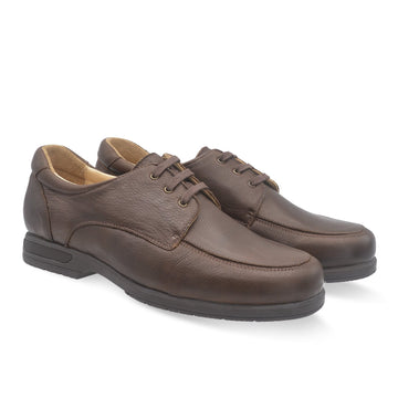 MN-Epi Komfortschuhe Herren Leder braun, Ansicht 2