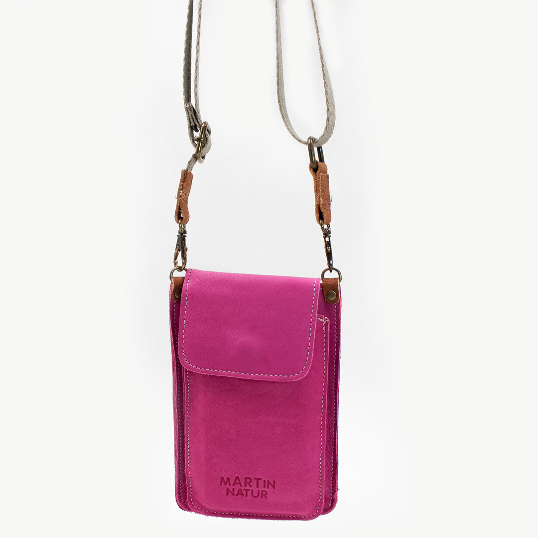 Bolso Bandolera Delamo Fucsia