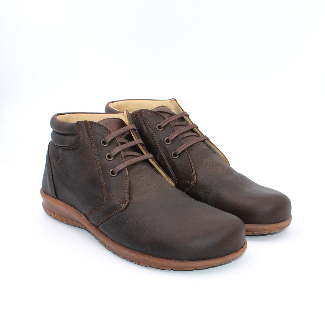MN-Lucio Stiefeletten Herren Leder Braun, Ansicht 4