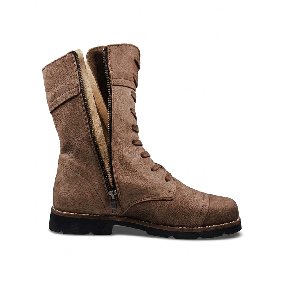 Botas de nobuk MN-Nelida marrón